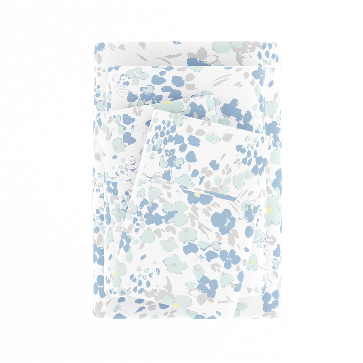 Soft Essentials 4pc. Ultra Soft Garden Farmhouse Violet Sheet Set