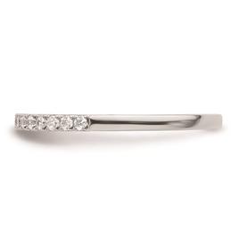 Pure Fire 14kt. White Gold Lab Grown Diamond Polish Wedding Band
