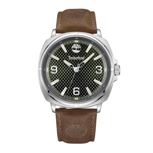 Mens Timberland Brown Bailard Quartz Analog Watch - TDWGB2201704