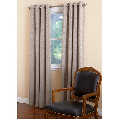 Portland Room Darkening Foam Back Grommet Curtain Panel