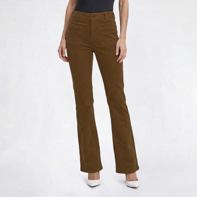 Womens da-sh Corduroy Bootcut Casual Pants