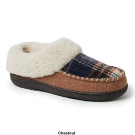 Womens Dearfoams® Elaine Wool Blend Moccasins