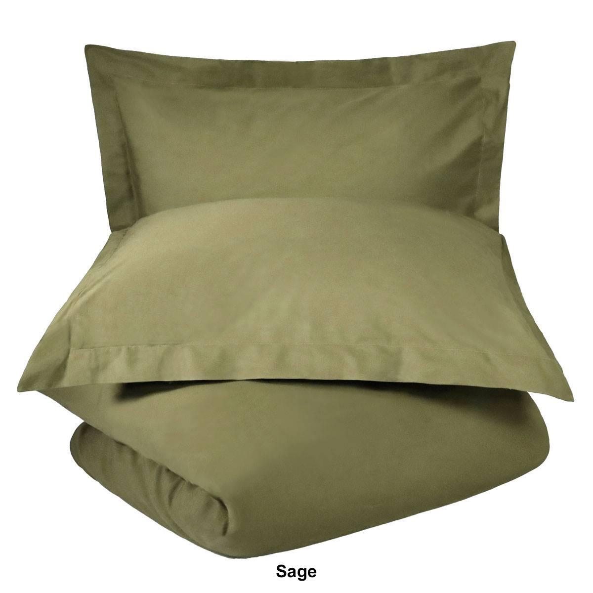 Superior 300TC Cotton Percale Duvet Cover Set