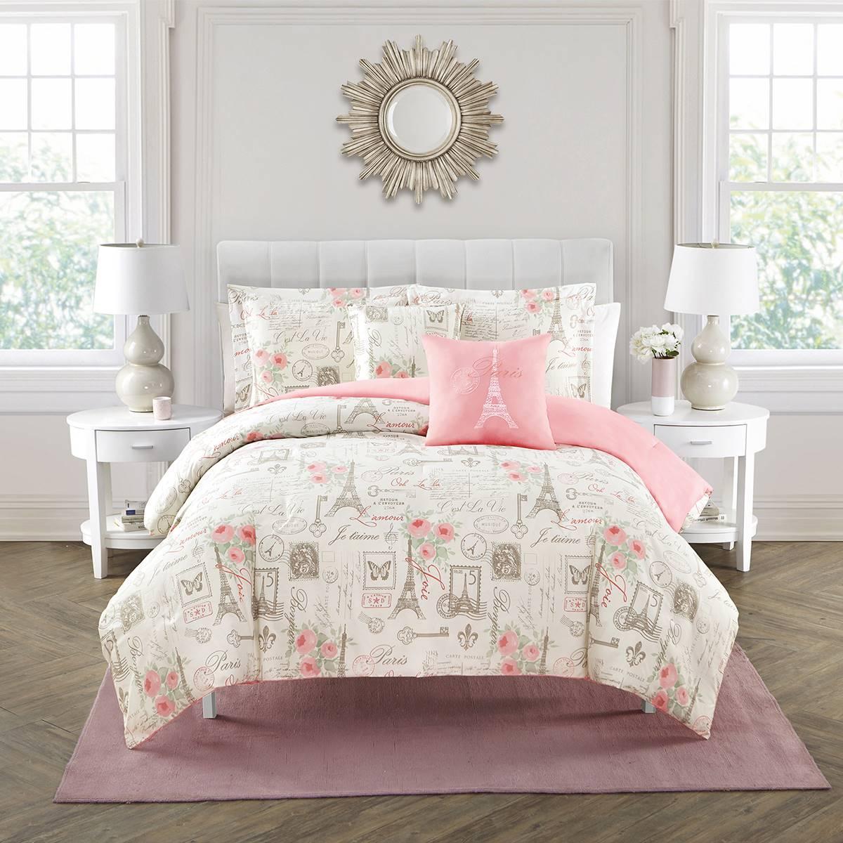 City of Romance 5pc. Comforter Set