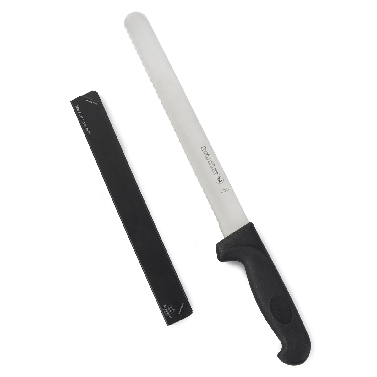 BergHOFF Soft Grip 10in. Stainless Steel Scalloped Slicer