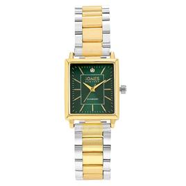 Womens Jones New York Two-Tone Rectangle Watch - 15185S-42-X34
