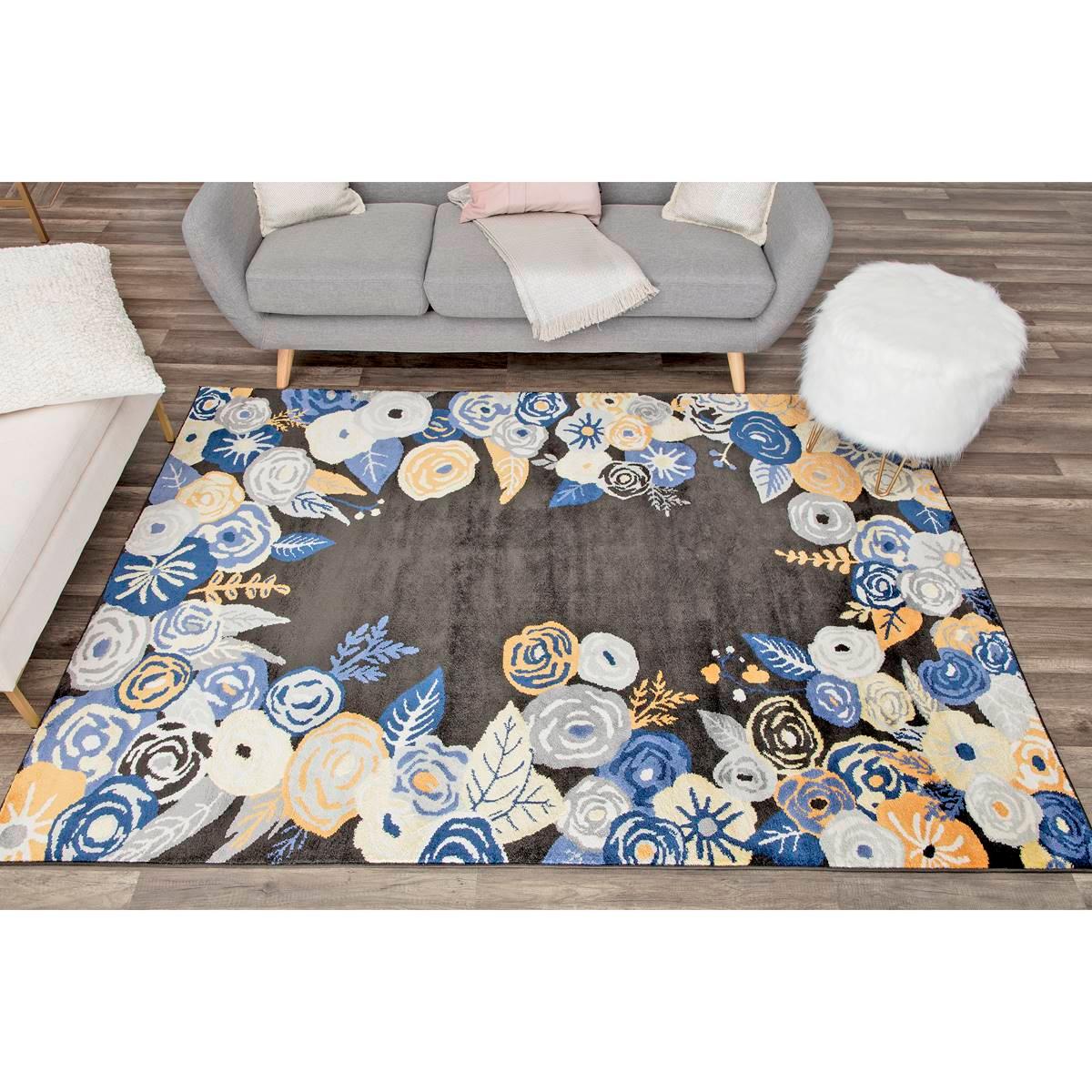 Rugs America™ Valentina Royal Blossom Transitional Area Rug