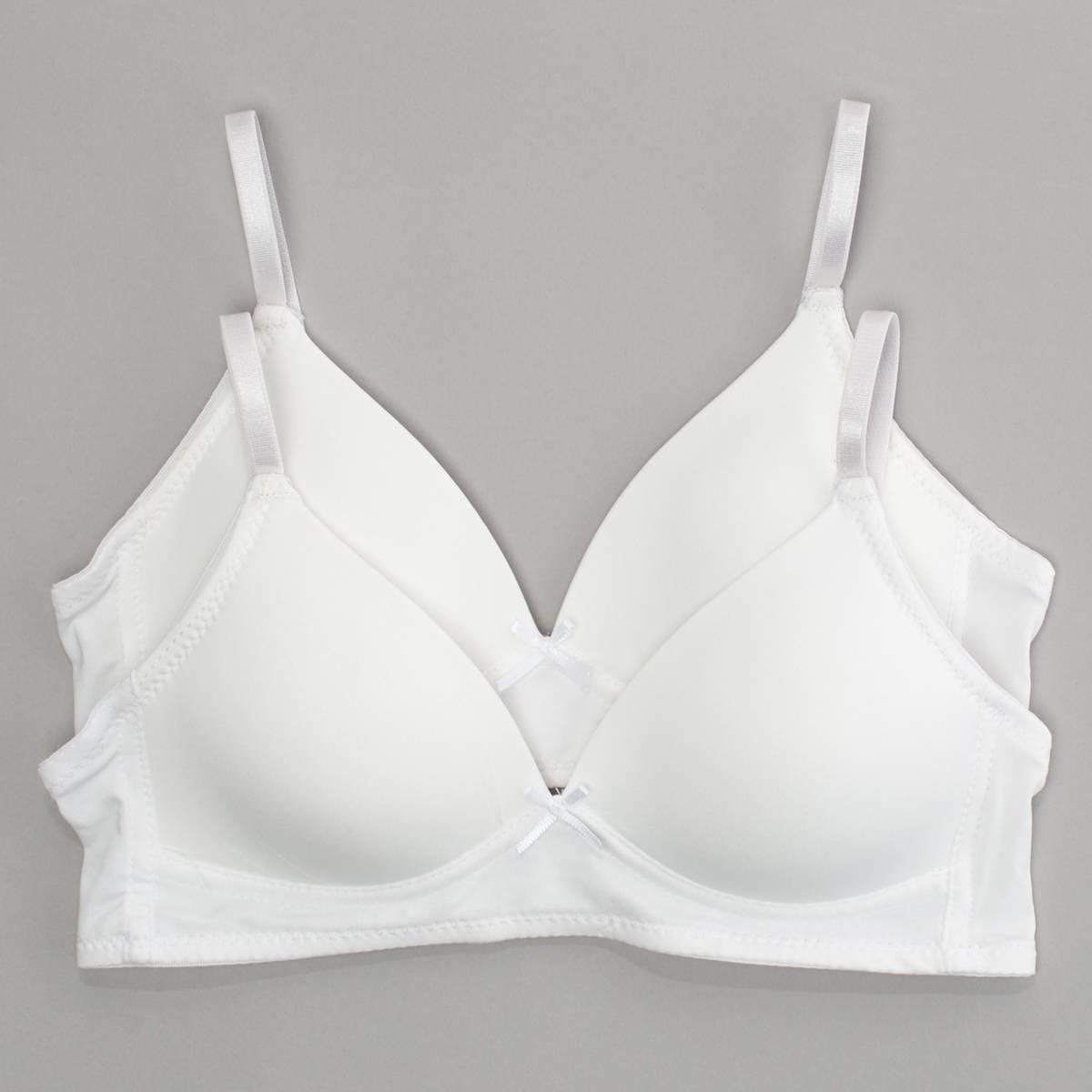 Girls (7-16) Rene Rofe(R) 2pk. Katy Wireless Lightly Padded Bras