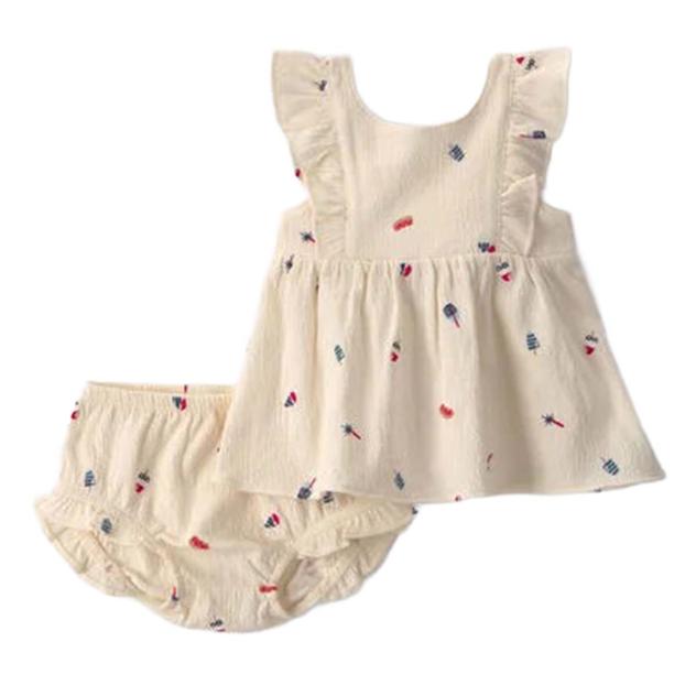 Baby Girl (12-24M) Carter's® 2pc. Hotdog & Popsicle Ruffle Set