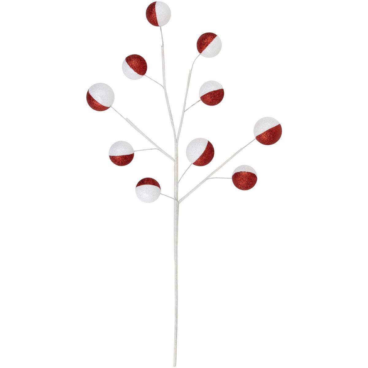 Northlight Seasonal Candy Cane Christmas Picks - Set of 2