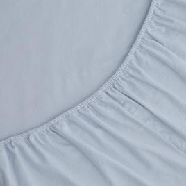 Laura Ashley Solid Cotton Flannel Sheet Set