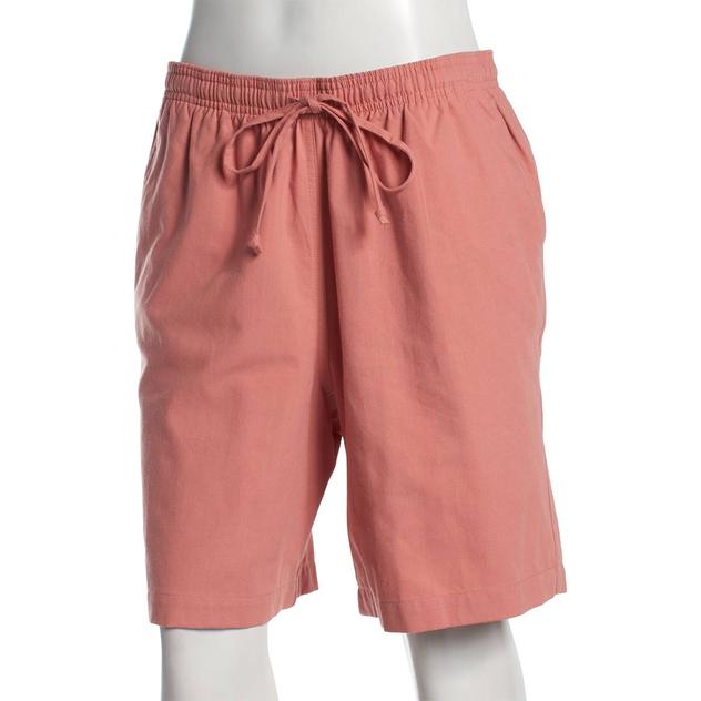 Plus Size Hasting & Smith Drawstring Tie Shorts