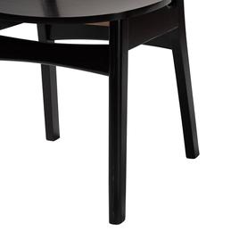 Baxton Studio Tafari Wood & Rattan 2pc. Dining Chair Set