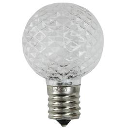 Northlight 25pk. LED G40 Clear Christmas Replacement Bulbs