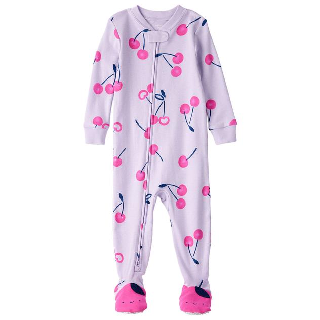 Toddler Girl Carter's® Cherry Footie Pajamas