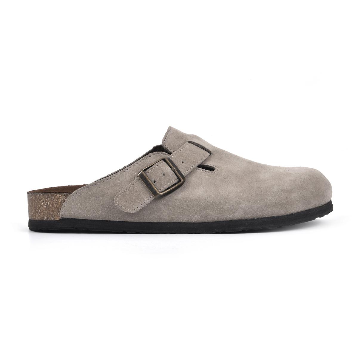 Womens White Mountain Bari Suede Footbeds™ Clogs
