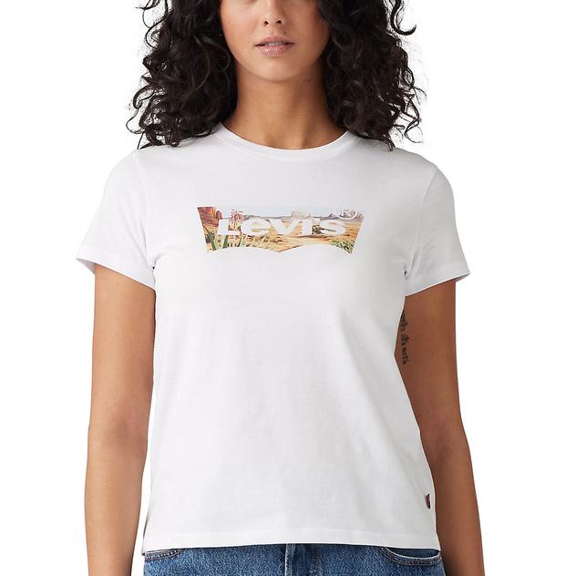 Womens Levi's® The Perfect Cactus Desert Logo Tee