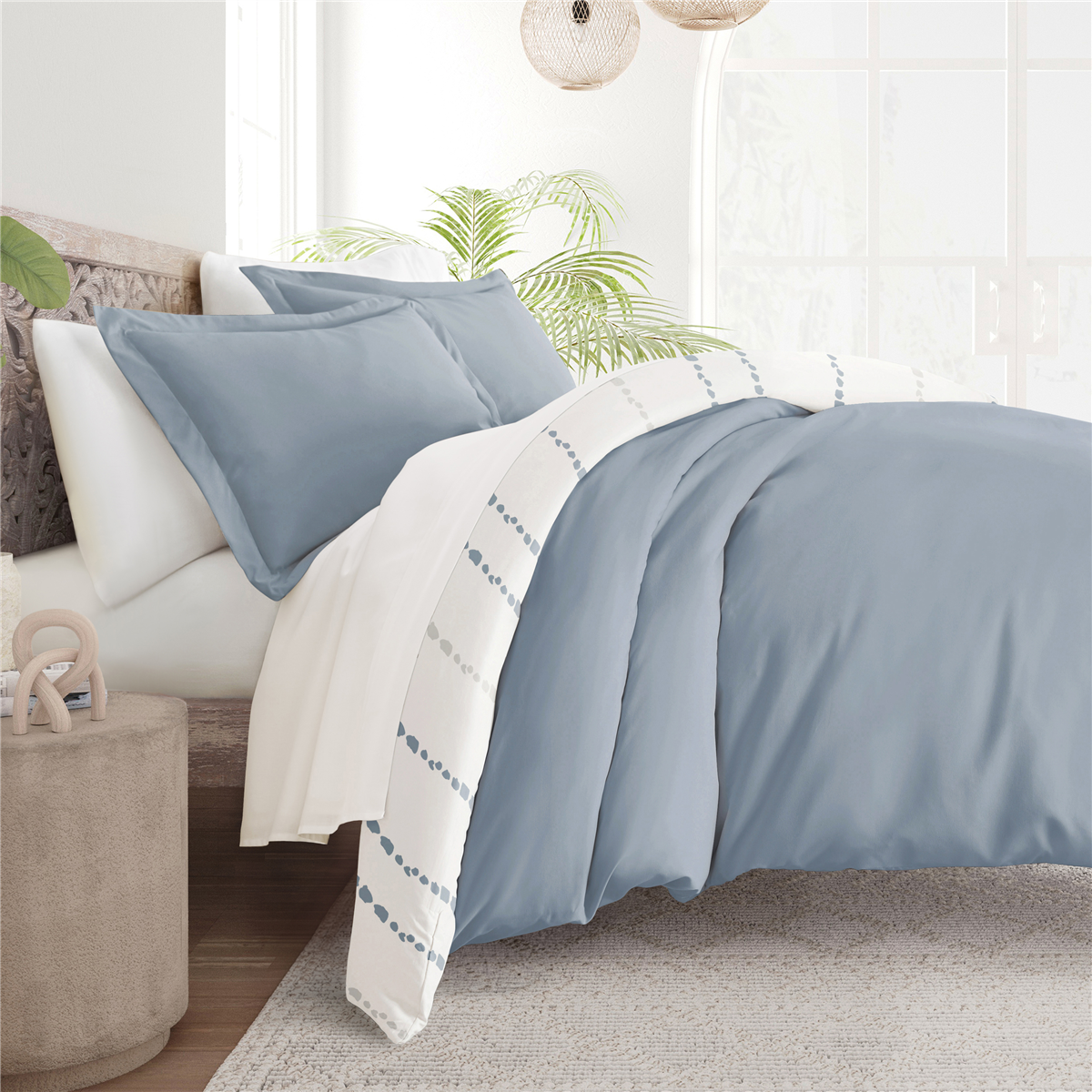 Soft Essentials Ultra-Soft Urban Vibe Reversible Duvet Cover Set