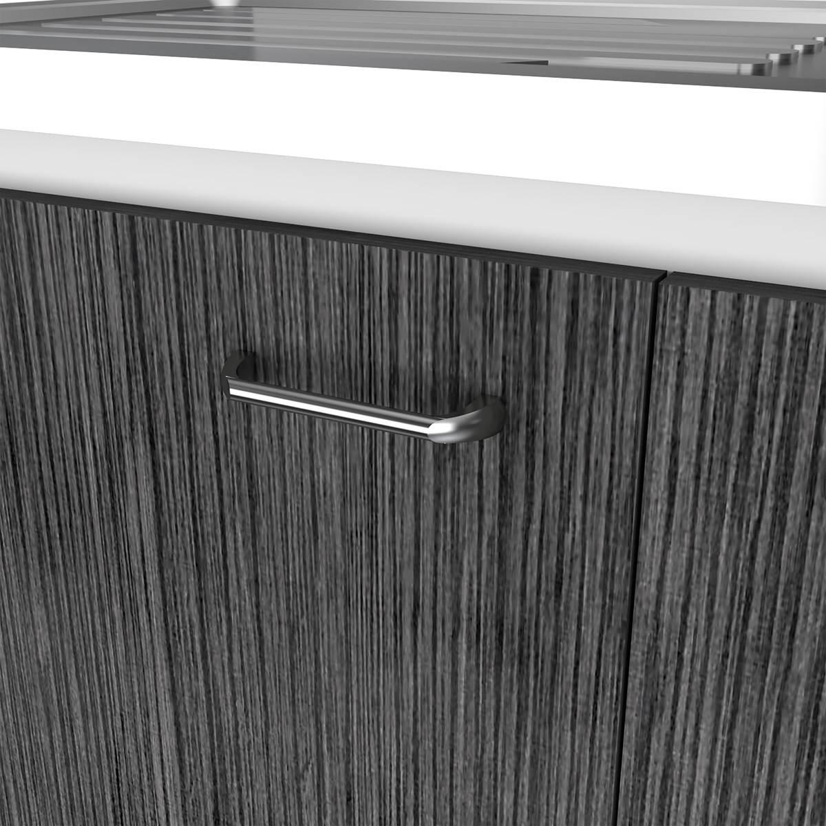 FM FURNITURE Oklahoma Two-Tone Utility Sink & Cabinet