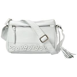 Great American Leatherworks Floral Applique Camera Crossbody
