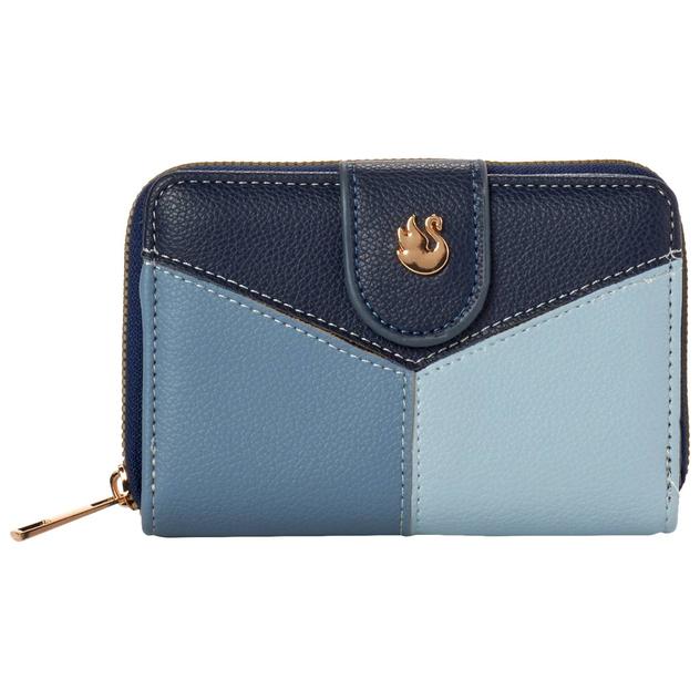 Womens Gloria Vanderbilt Color Block Zipper Wallet
