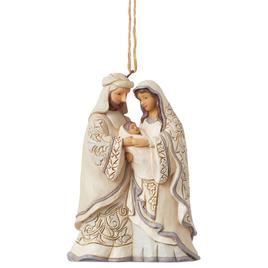 Jim Shore Heartwood Creek Woodland Holy Family Christmas Ornament
