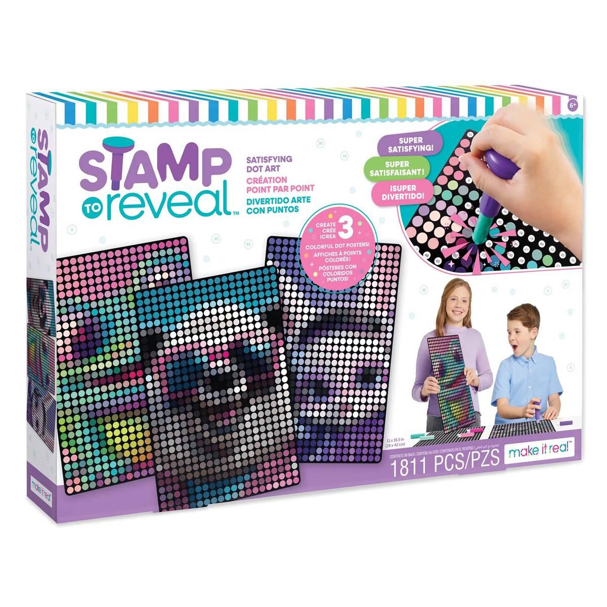 Make It Real Stamp 2 Reveal DJ Bunny & Frog Princess