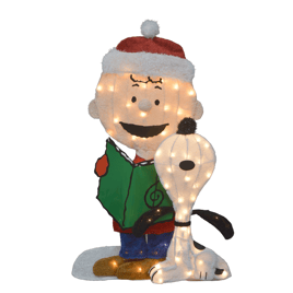 Northlight LED Peanuts & Snoopy Caroling Outdoor Christmas Decor