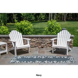 Liora Manne Carmel Coral Border Indoor/Outdoor Runner
