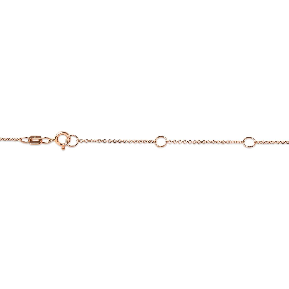 Haus of Brilliance 10kt. Rose Gold 1/3ctw. Diamond Round Pendant