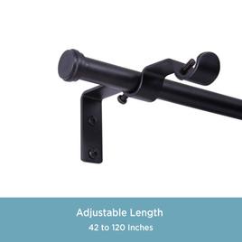 Double Conversion Curtain Rod Kit