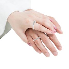 Haus of Brilliance Sterling Silver 1/3ctw. Diamond Bridal Set