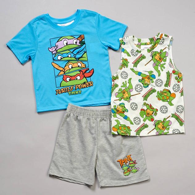 Boys (4-7) Teenage Mutant Ninja Turtles 3pc. Tee/Tank/Shorts Set