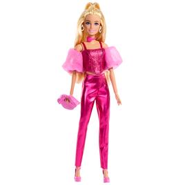 Barbie® Deluxe Style Fashion Doll #5 in Metallic Pink Outfit
