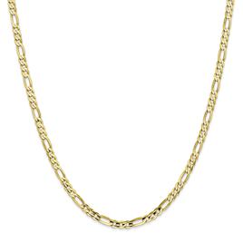 Unisex Gold Classics(tm) 10kt. 4mm 26in. Light Concave Figaro Chain