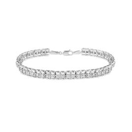 Haus of Brilliance 1/10ctw. Diamond Double-Link Tennis Bracelet