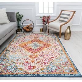Rugs America™ Hailey Sweet Nectar Abstract Vintage Area Rug