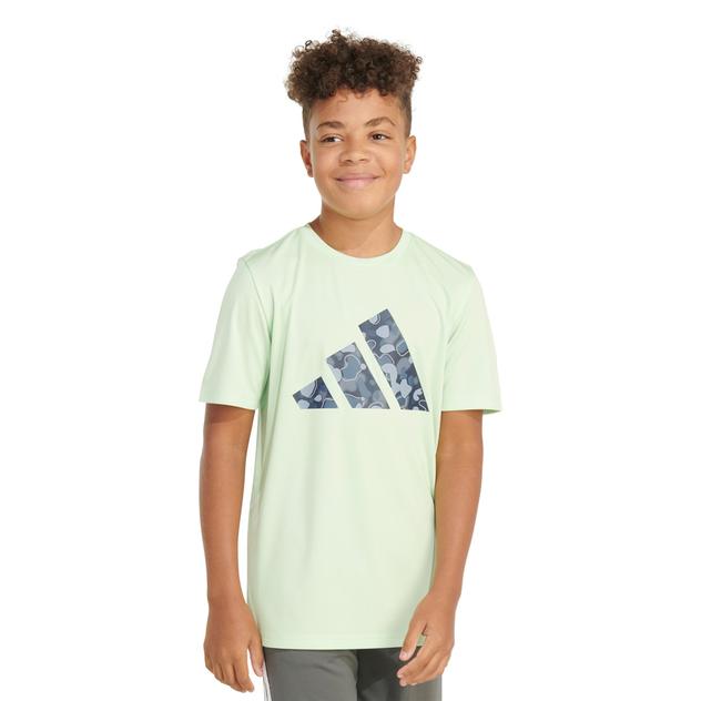 Boys (8-20) adidas® Short Sleeve Pebble Camo Logo Tee