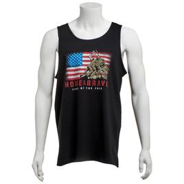 Mens Home of the Brave Up That Hill Graphic Tank Top