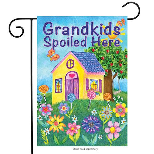 Briarwood Lane Grandkids Spoiled Here Garden Flag
