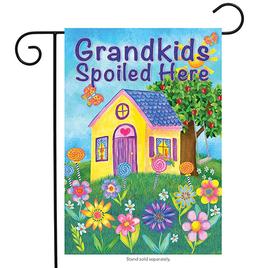 Briarwood Lane Grandkids Spoiled Here Garden Flag