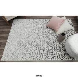 CosmoLiving by Cosmopolitan™ Hazel Snow Leopard Area Rug
