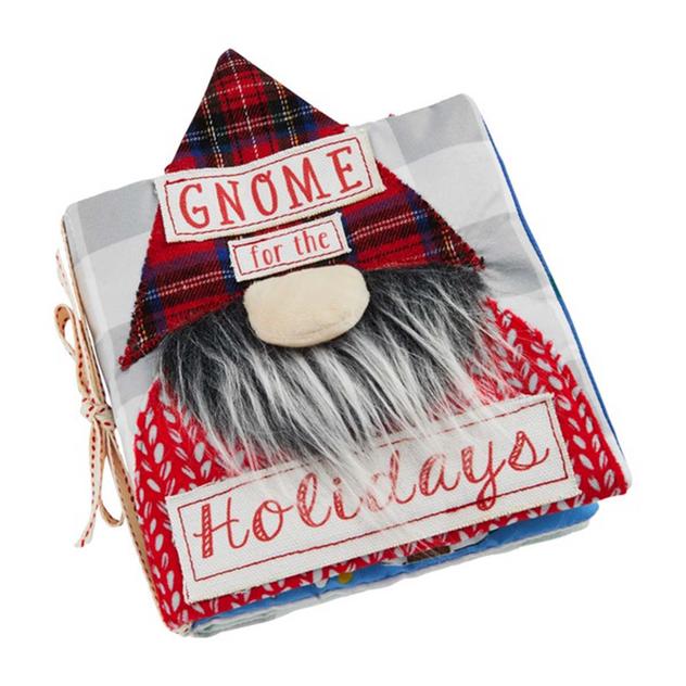 mud pie® Gnome for the Holidays Soft Book