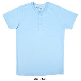 Young Mens Jared Short Sleeve Henley Tee