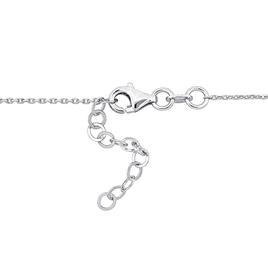 Sophia B 1/8ctw. 14kt. White Gold Heart Diamond Pendant Necklace