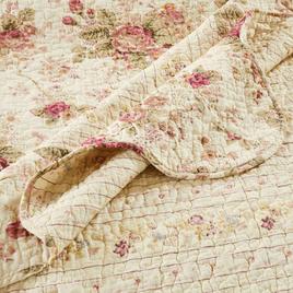 Greenland Home Fashions™ Antique Rose Ecru Quilt Set w/ Pillows