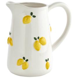 Home Essentials 46.1oz. Lemon Embossed Pitcher