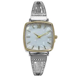 Womens Two-Tone Mother of Pearl Dial Gold Watch - LWBN11BV