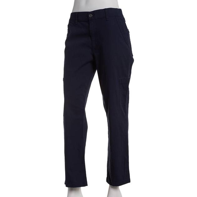Womens Gloria Vanderbilt Solid Cargo Ankle Pants