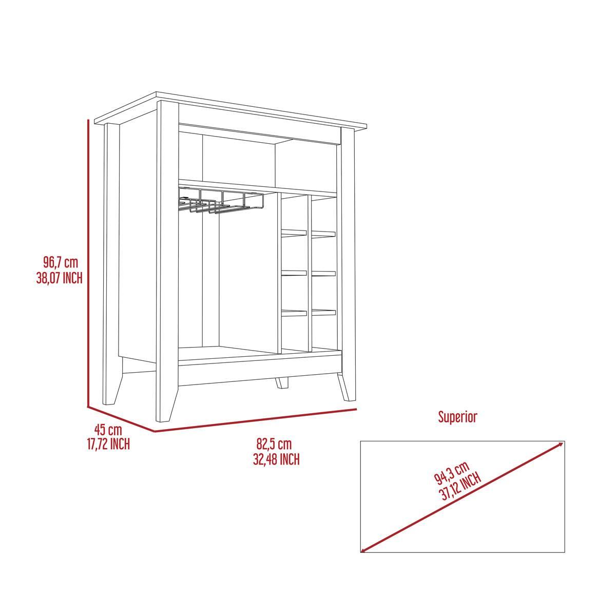 FM FURNITURE Future Bar Cabinet